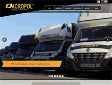 Tablet Screenshot of acropol.pl
